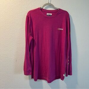 Women’s Magellan pink long sleeve boyfriend fit shirt size 1X